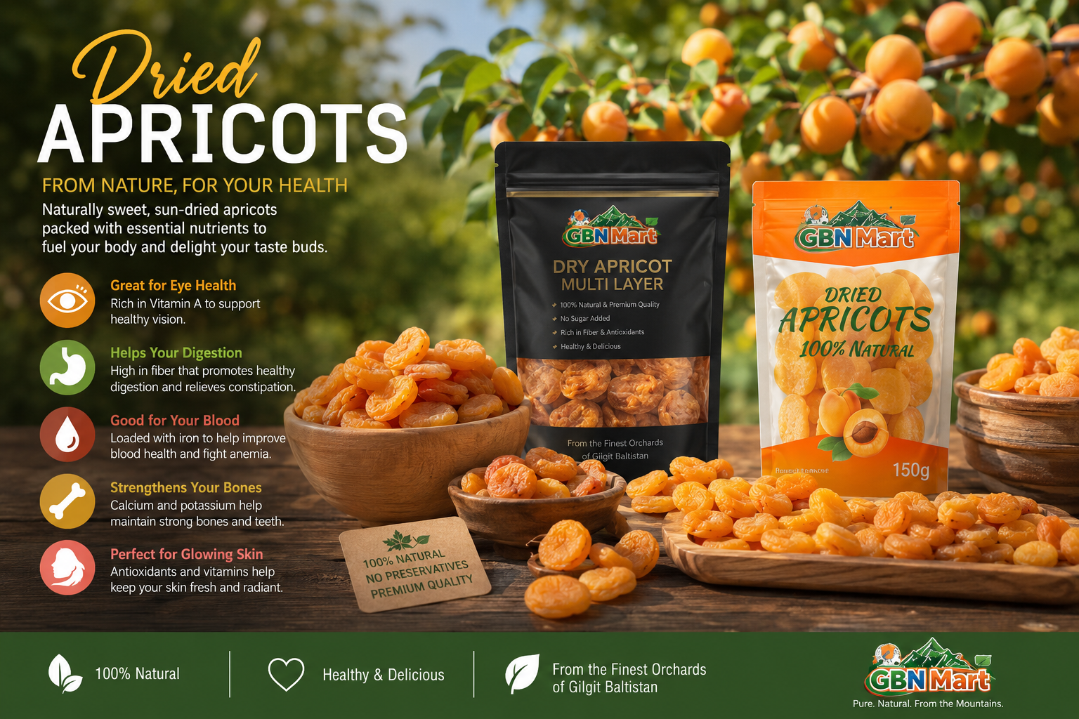 From Fresh to Dried: The Story of Apricots